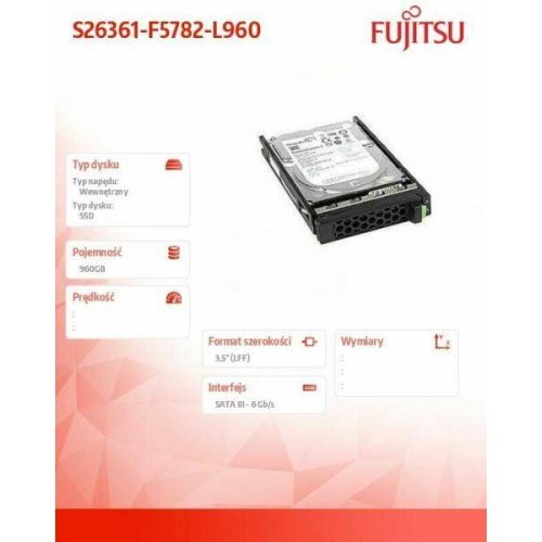 Твърд диск Fujitsu S26361-F5782-L960 (снимка 1)
